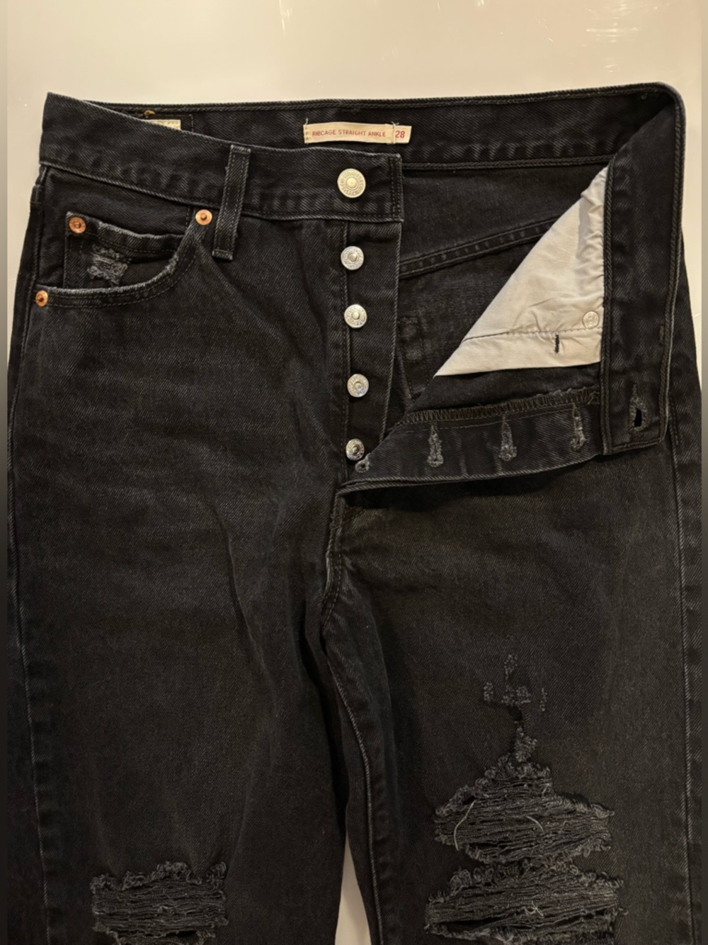 Levi’s Ribcage Straight Ankle Women's Jeans - Picture 5 of 9
